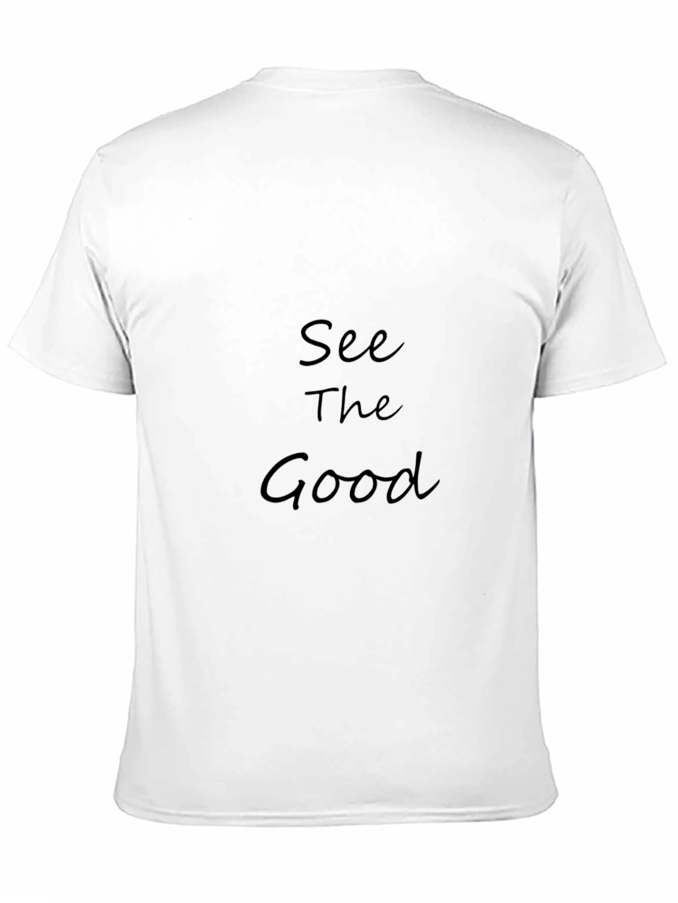 See The Good Graphic T-Shirt - Classic Black Tee