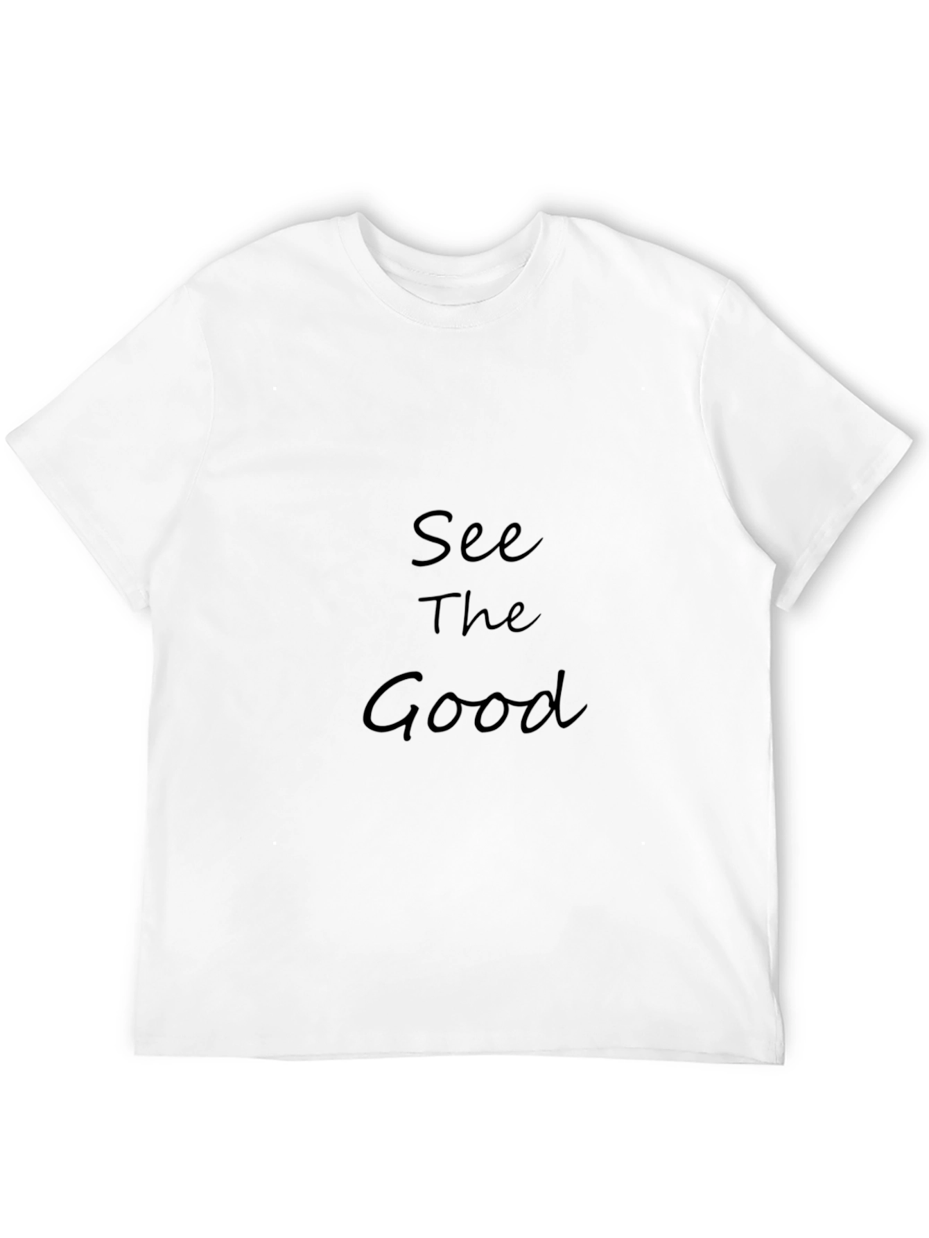 See The Good Graphic T-Shirt - Classic Black Tee