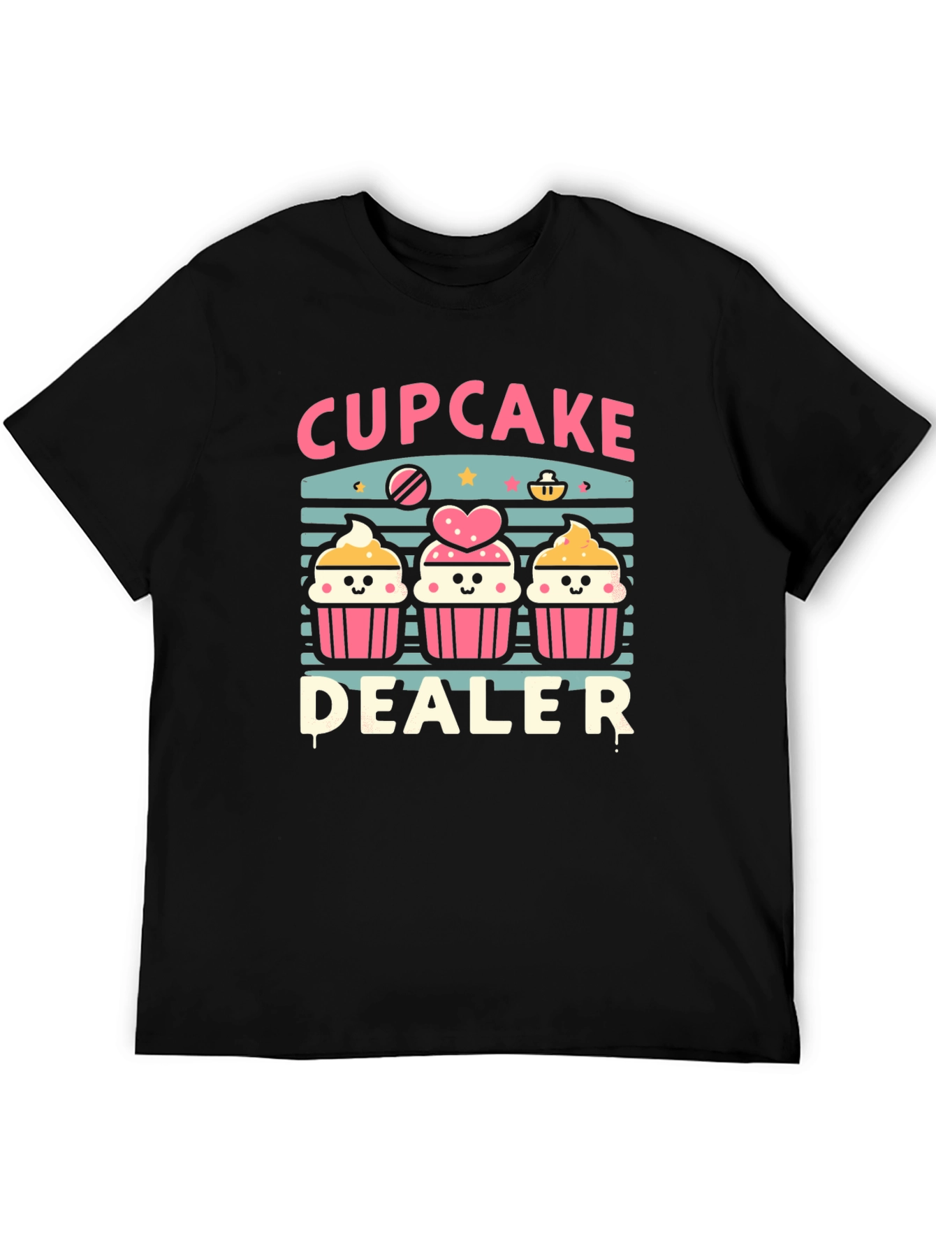 Cupcake Dealer Graphic T-Shirt