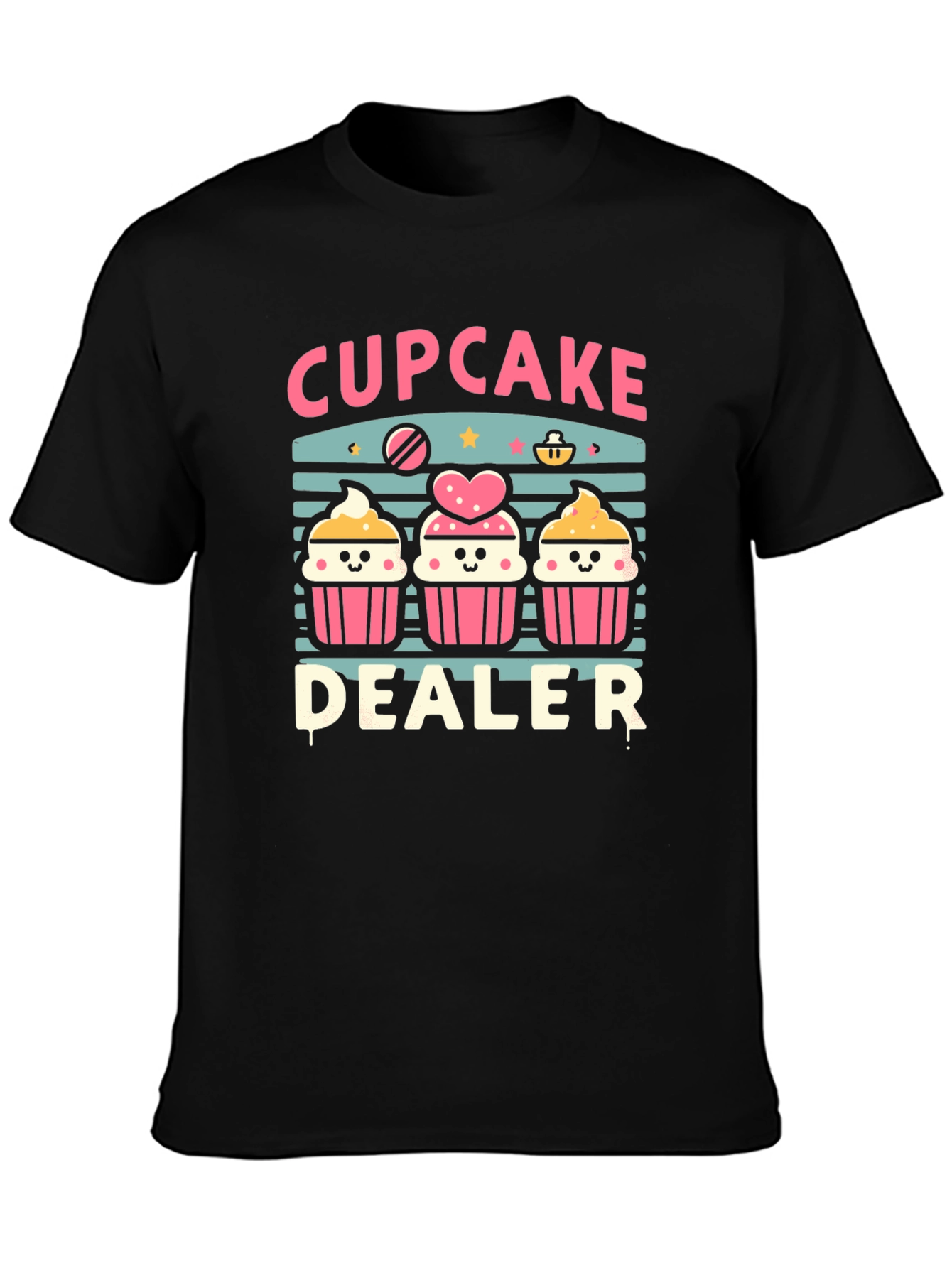 Cupcake Dealer Graphic T-Shirt
