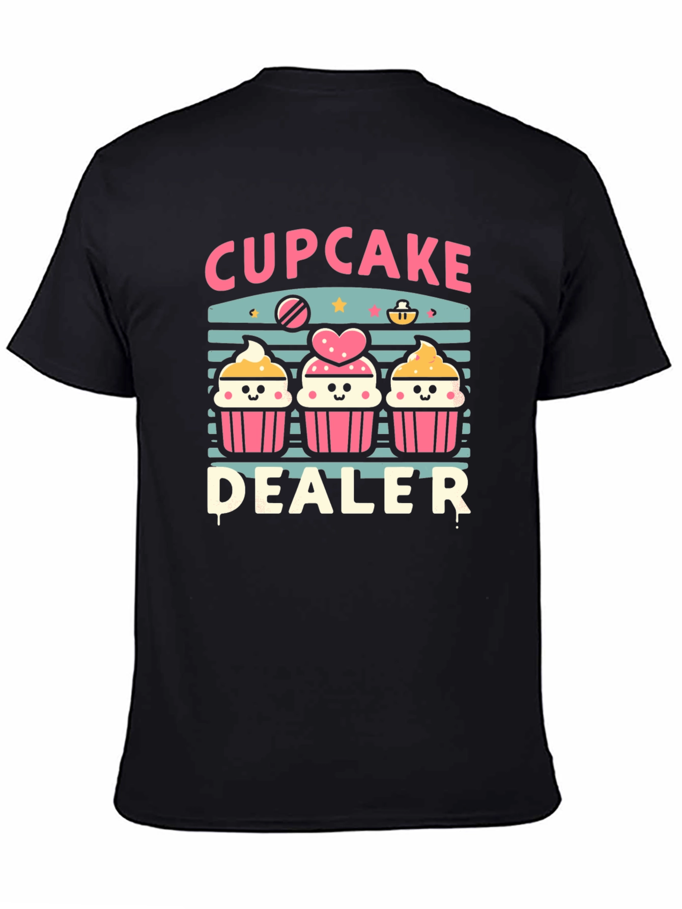 Cupcake Dealer Graphic T-Shirt