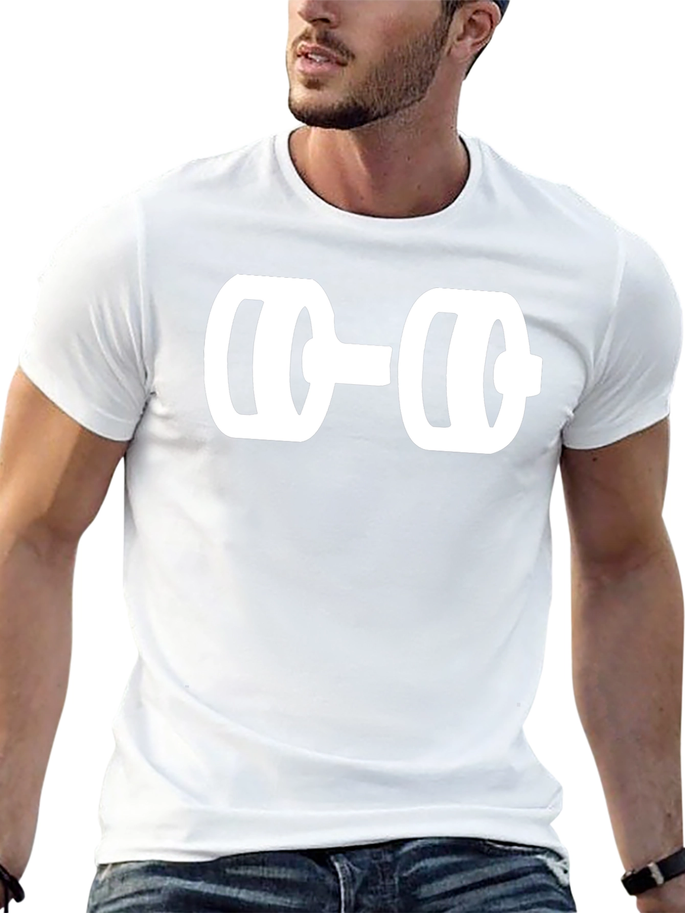Weightlifting Graphic Tee - Black