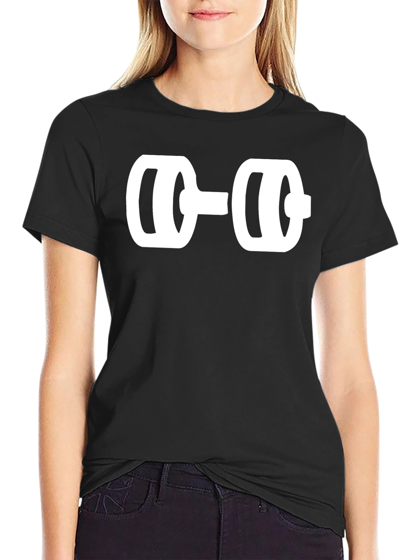 Weightlifting Graphic Tee - Black