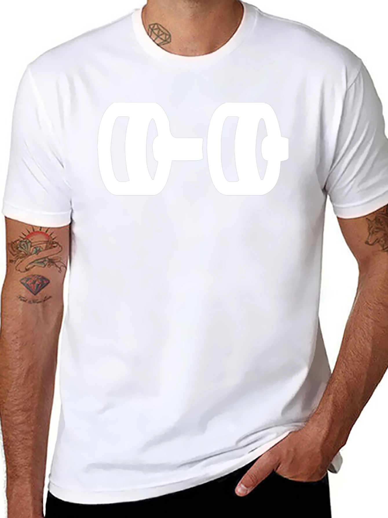 Weightlifting Graphic Tee - Black