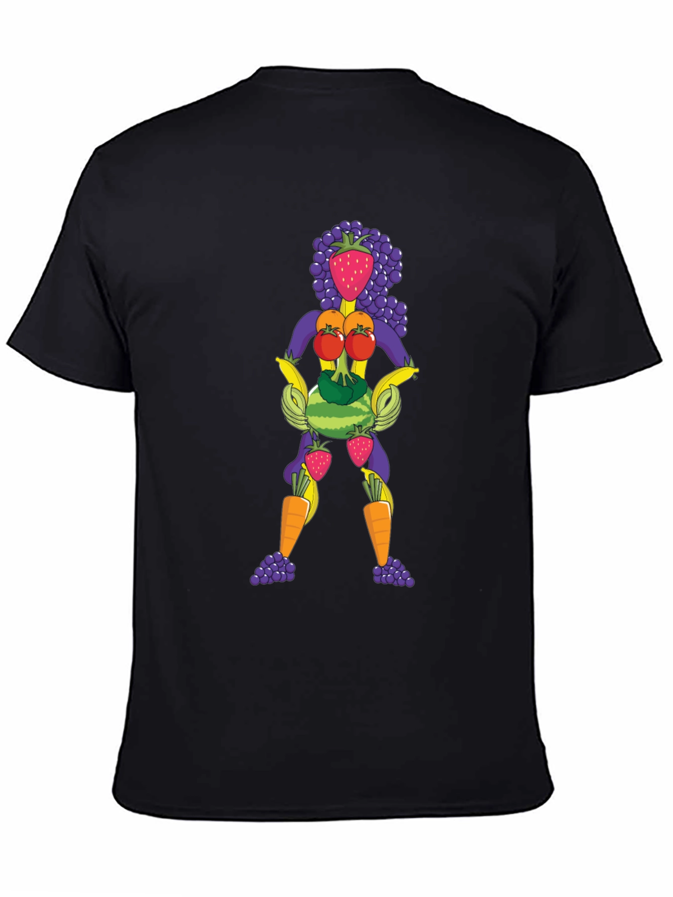 Fruit Lady Graphic Tee - Black
