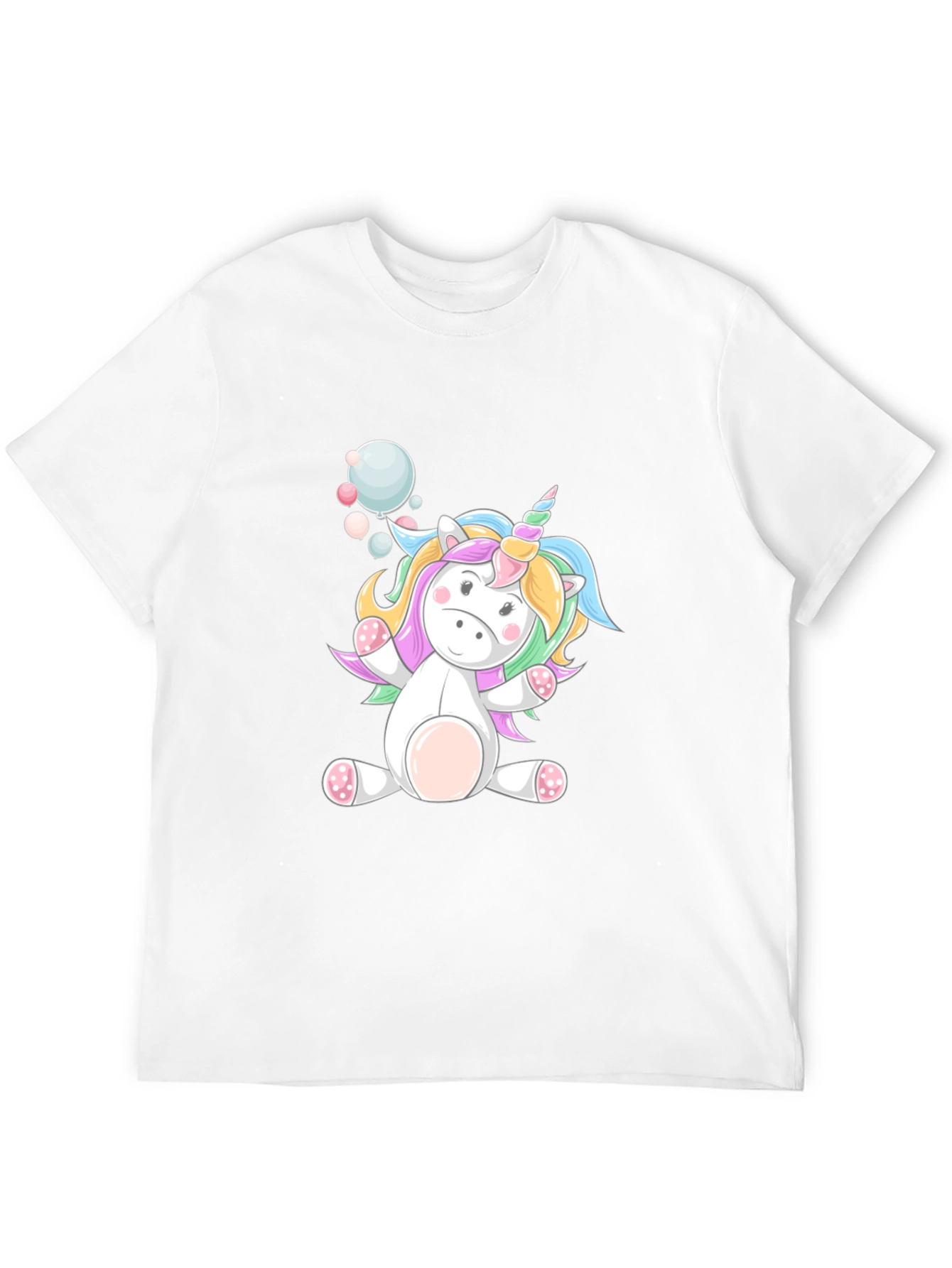 Unicorn Graphic Black T-Shirt