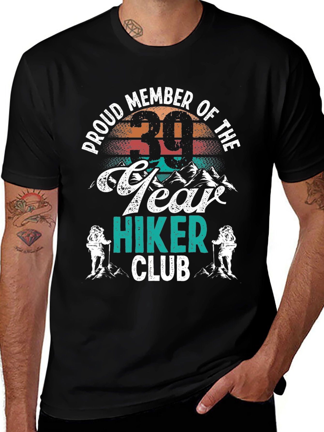 Proud Member of the 39 Year Hiker Club T-Shirt