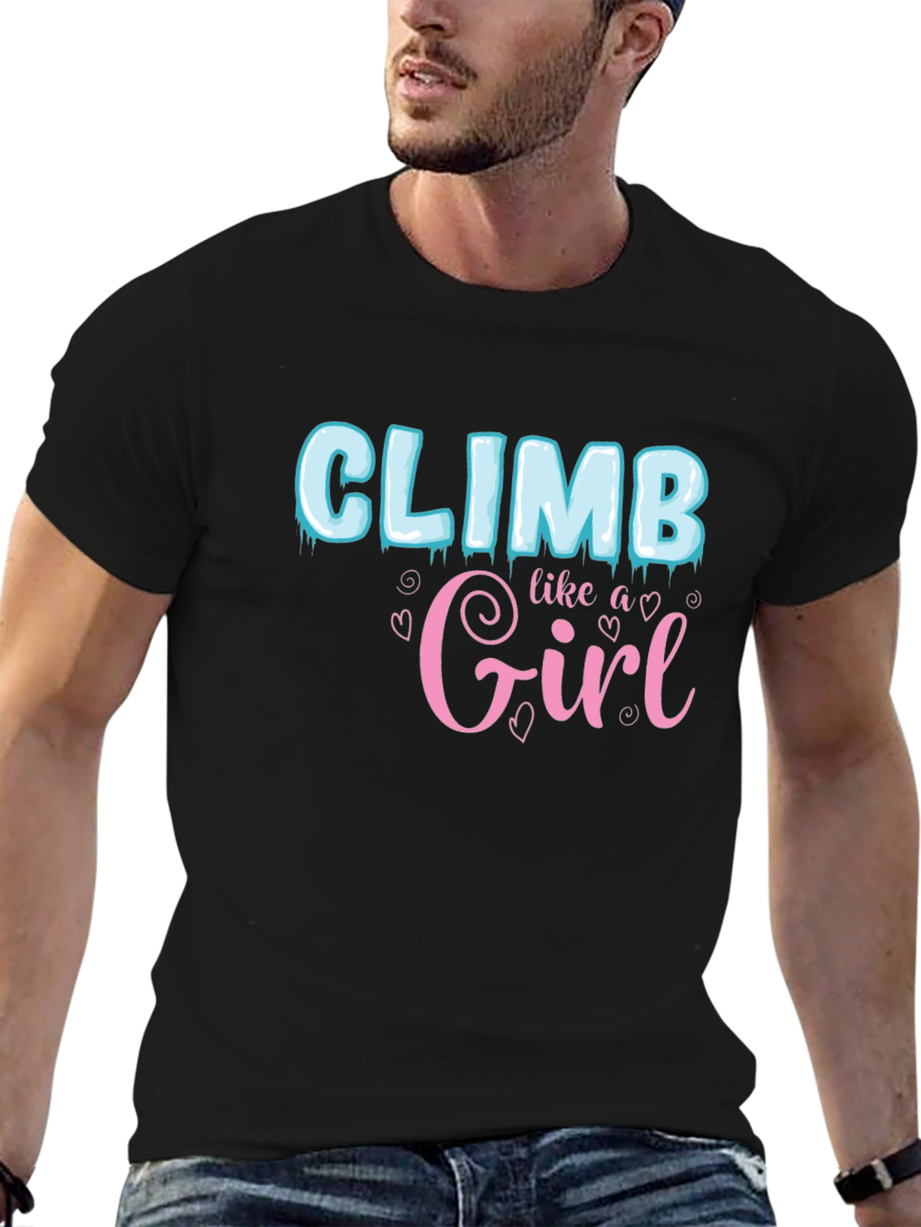Climb Like A Girl T-Shirt - Sportswear