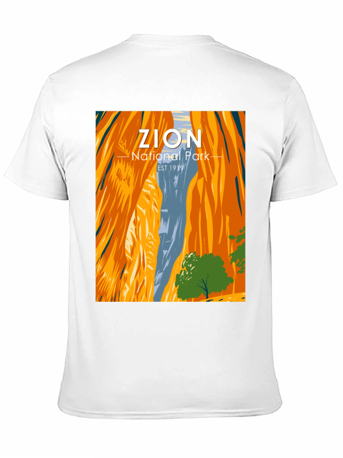 Zion National Park Graphic Tee
