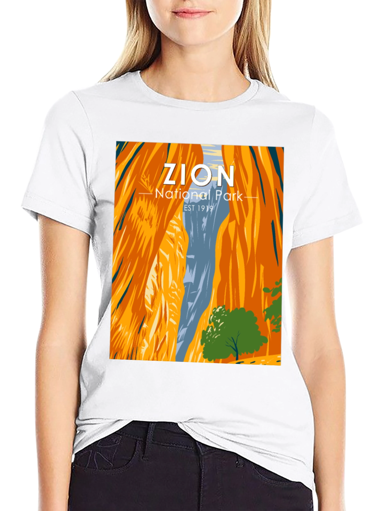 Zion National Park Graphic Tee