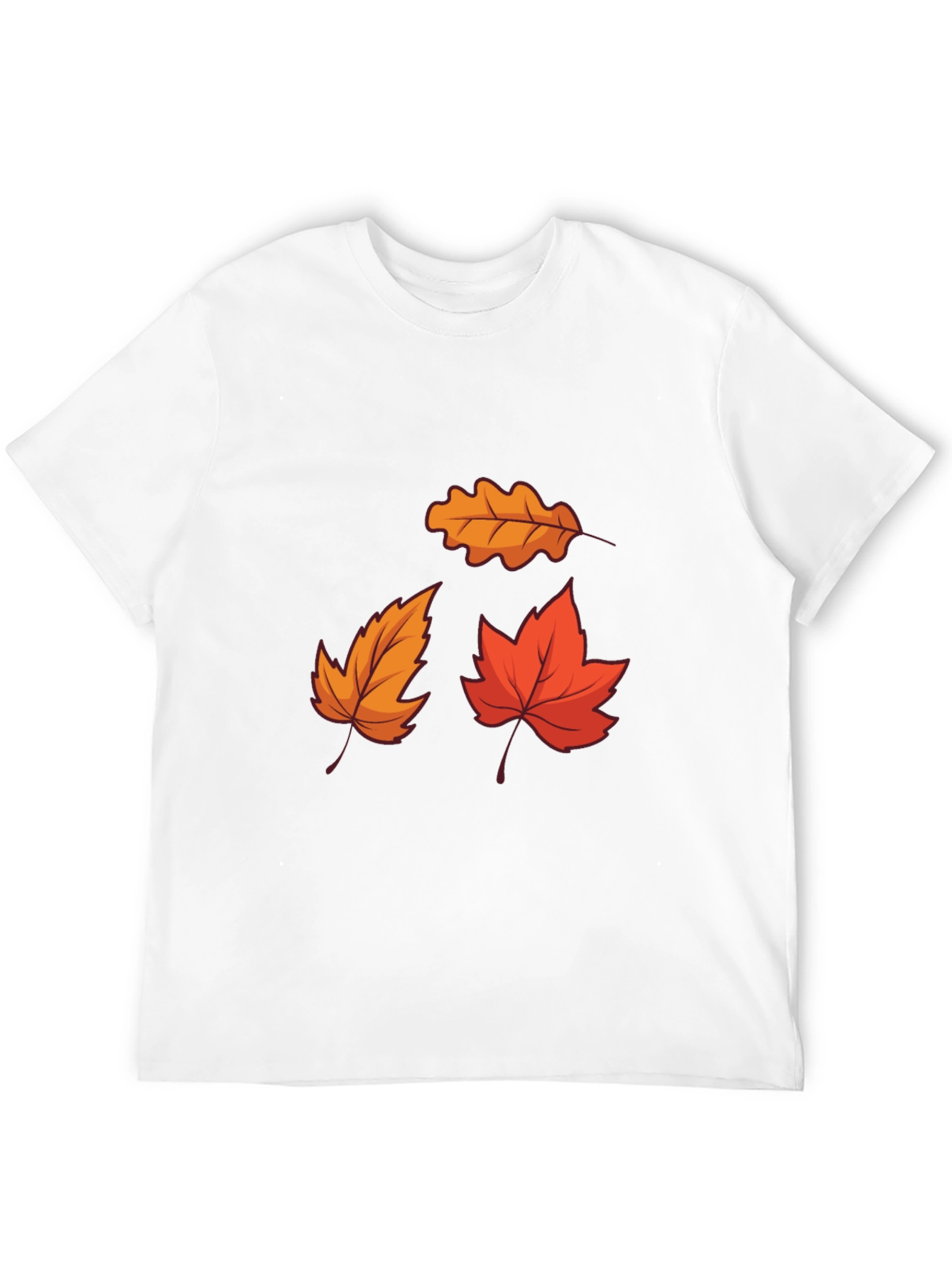 Autumn Leaves Graphic Tee - Stylish Fall Apparel