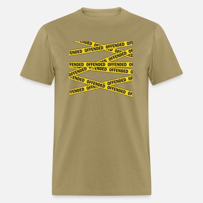 I am offended police tape