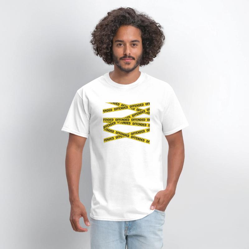 I am offended police tape