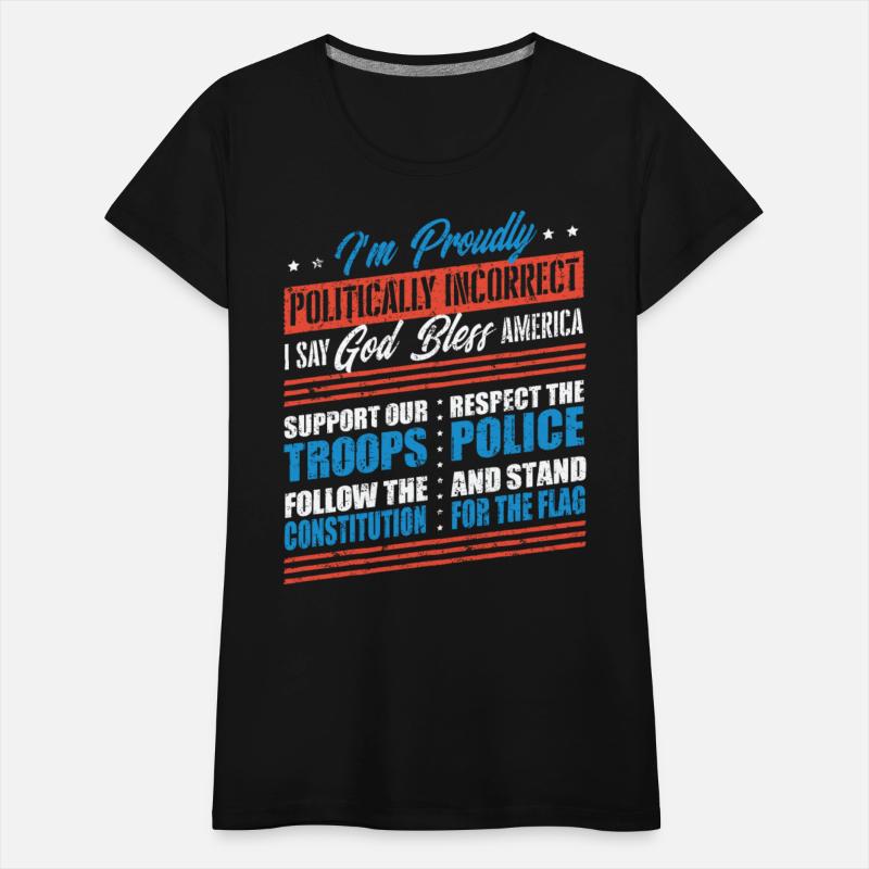 I am prouldy politically incorrect, proud american