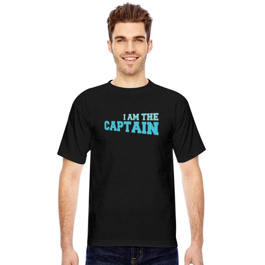 I Am The Captain Sailor Saying Text Quote Fun Logo