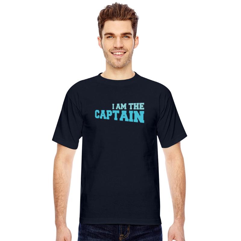I Am The Captain Sailor Saying Text Quote Fun Logo