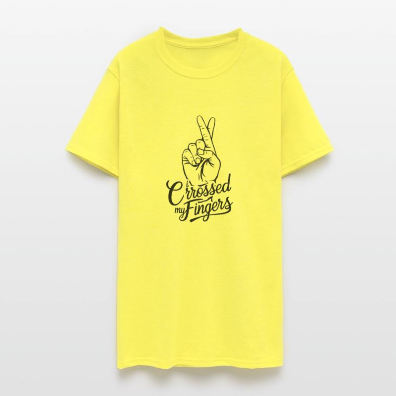 I crossed my fingers