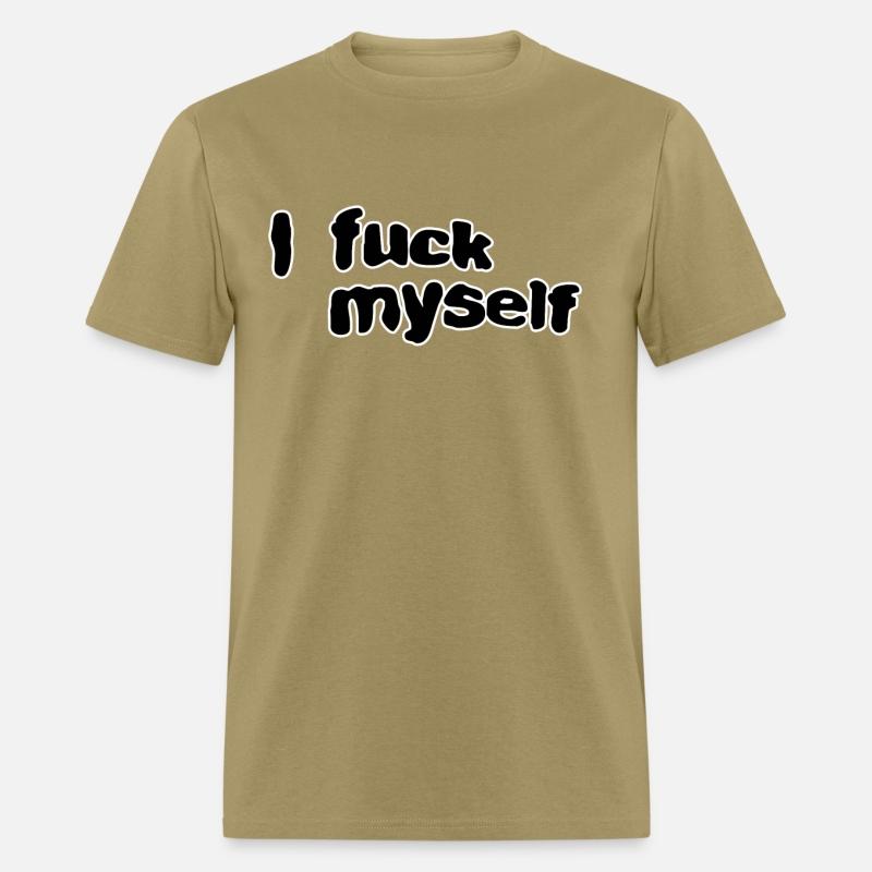 I fuck myself