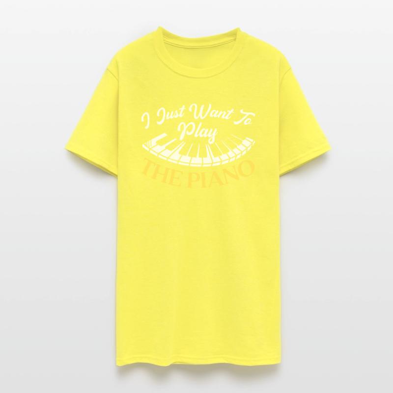 I Just Want To Play The Piano Pianist Instrument