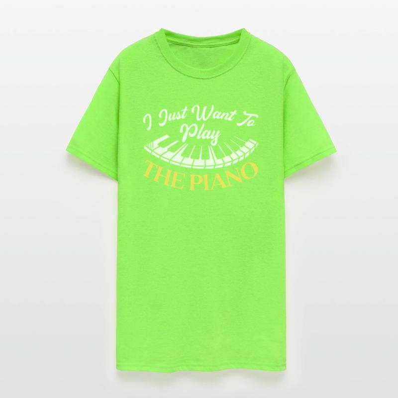 I Just Want To Play The Piano Pianist Instrument