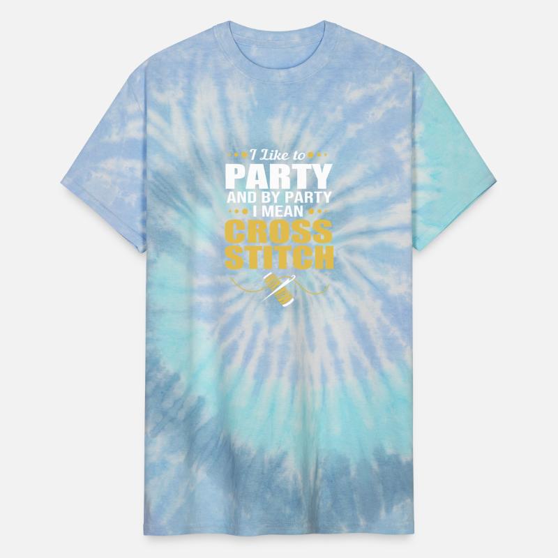 I Like To Party Funny Needlepoint Cross Stitch