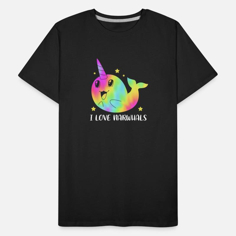 I Love Narwhals Ocean Animal Whale Cute Narwhal