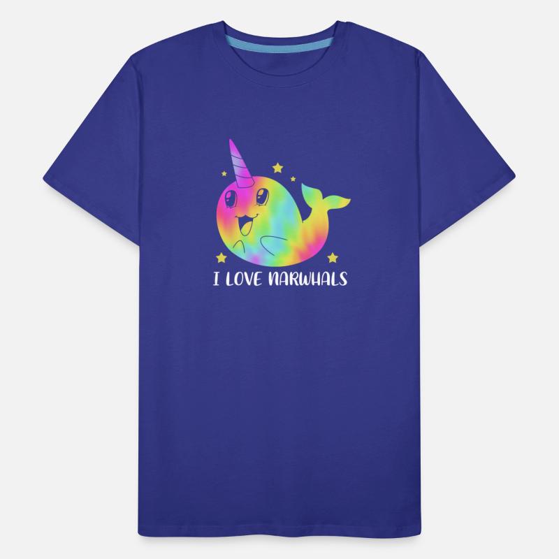 I Love Narwhals Ocean Animal Whale Cute Narwhal