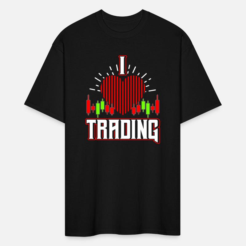 I Love Trading Stocks Forex Trader Heart
