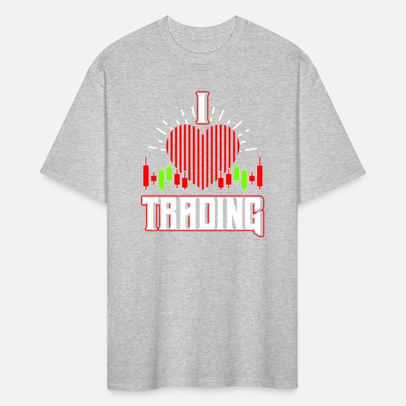 I Love Trading Stocks Forex Trader Heart