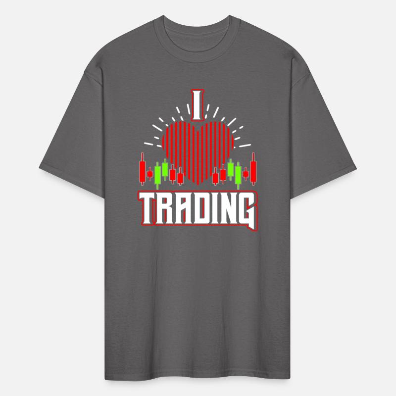 I Love Trading Stocks Forex Trader Heart