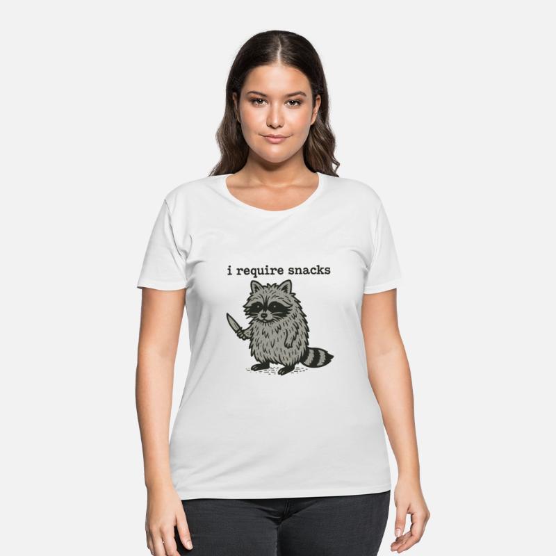 I Require Snacks Funny Raccoon Trash Panda Meme