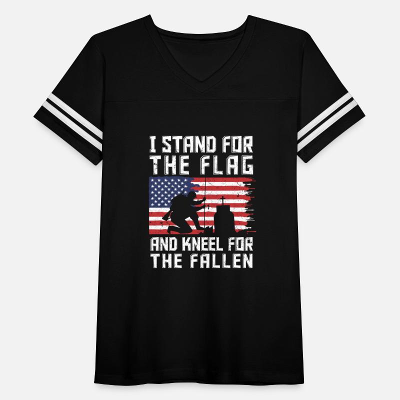I stand for the flag and kneel for the fallen Vete