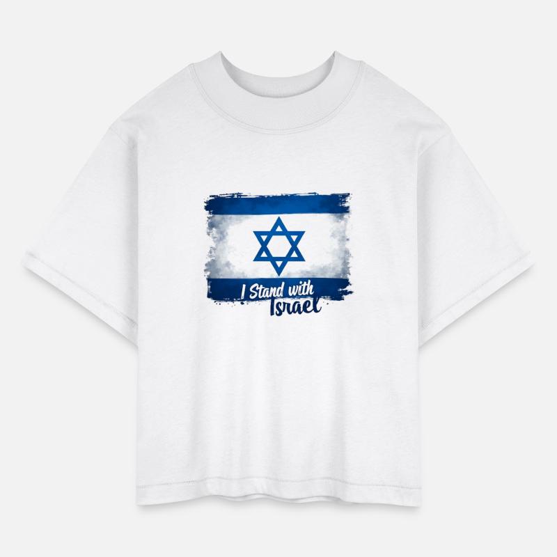 I Stand With Israel Flag Jewish Am Yisrael Chai