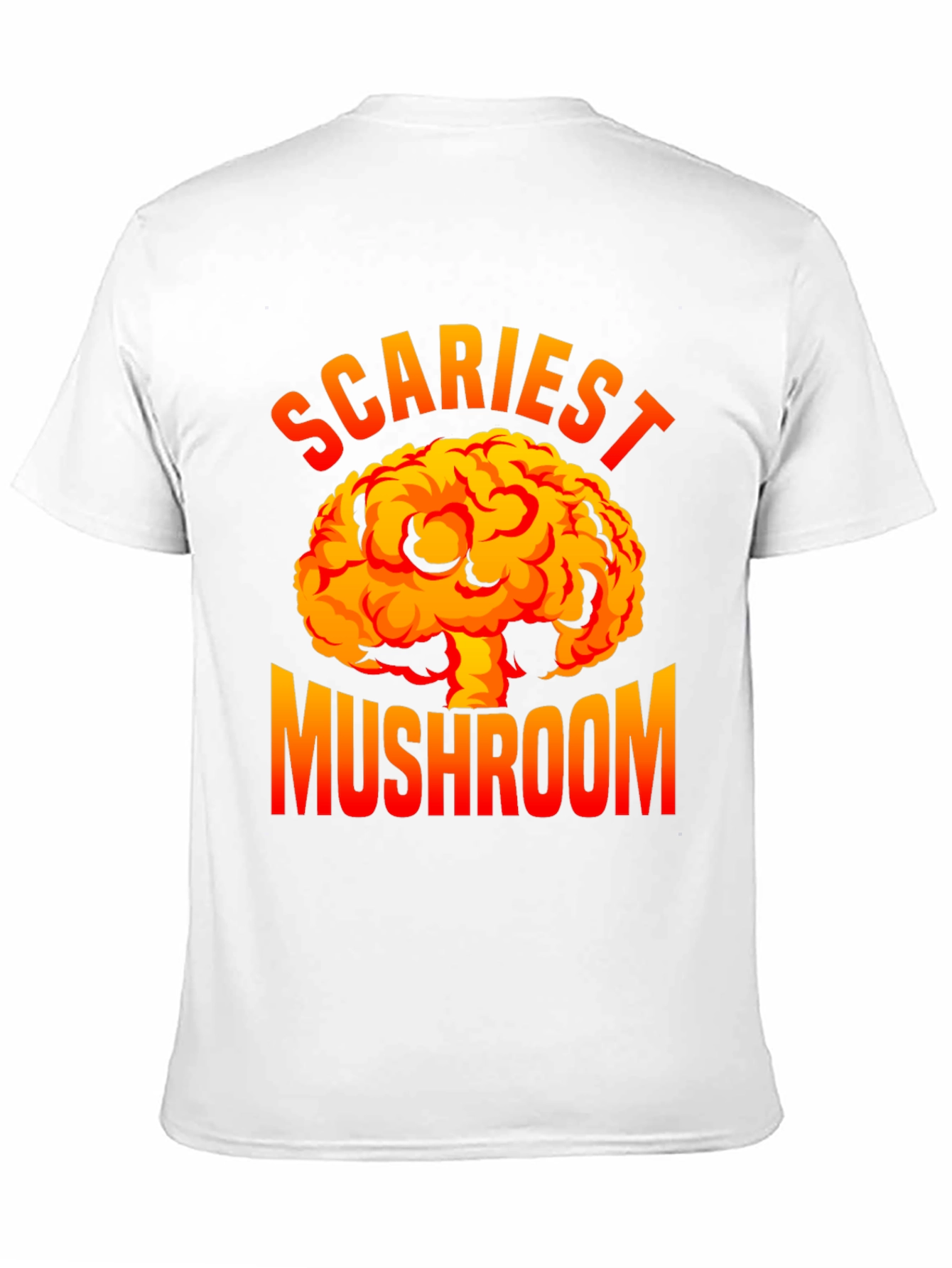 Scariest Mushroom Graphic Tee - Unique Design