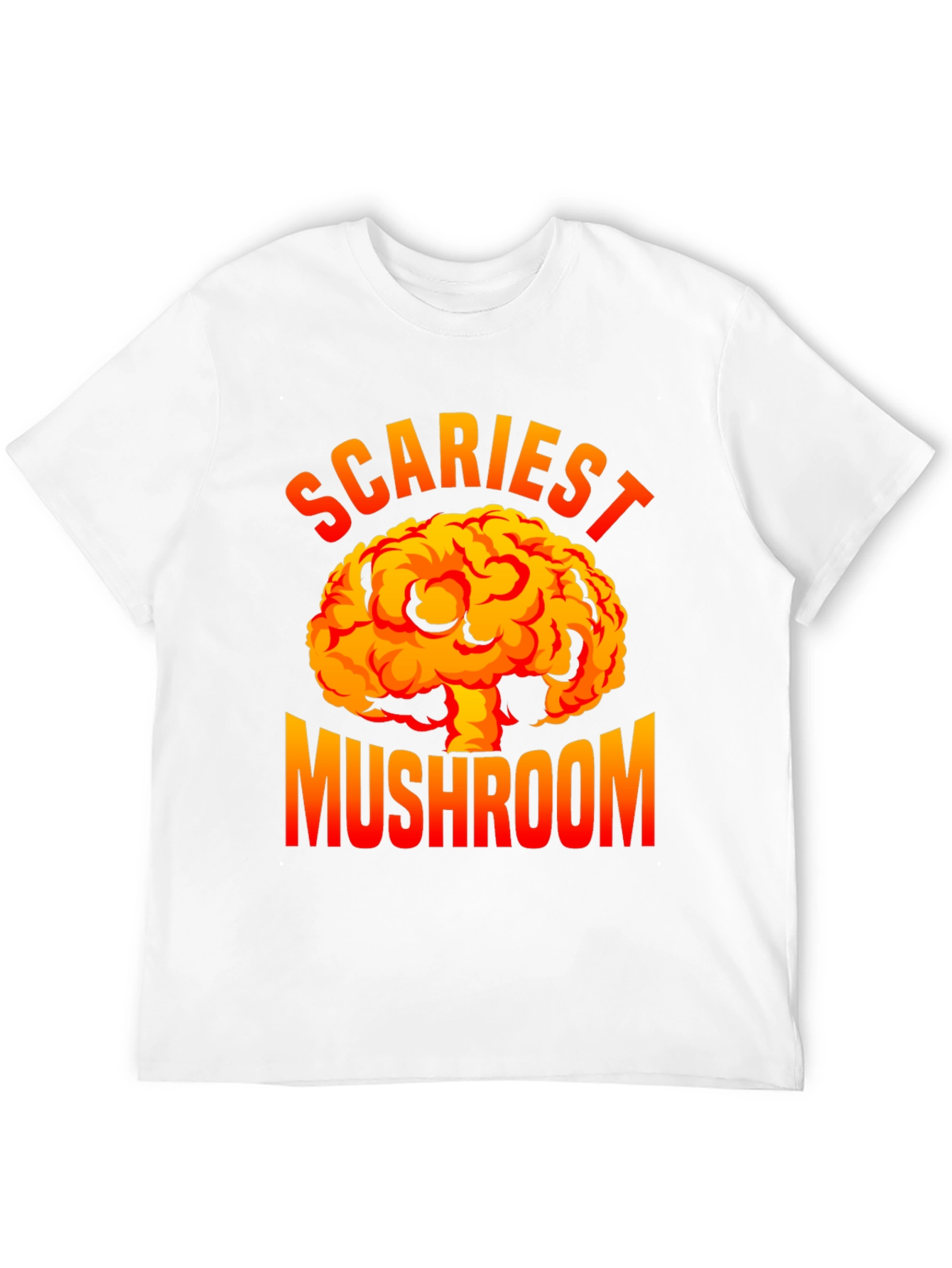 Scariest Mushroom Graphic Tee - Unique Design