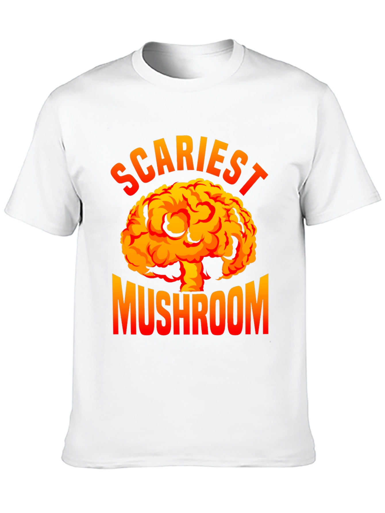 Scariest Mushroom Graphic Tee - Unique Design