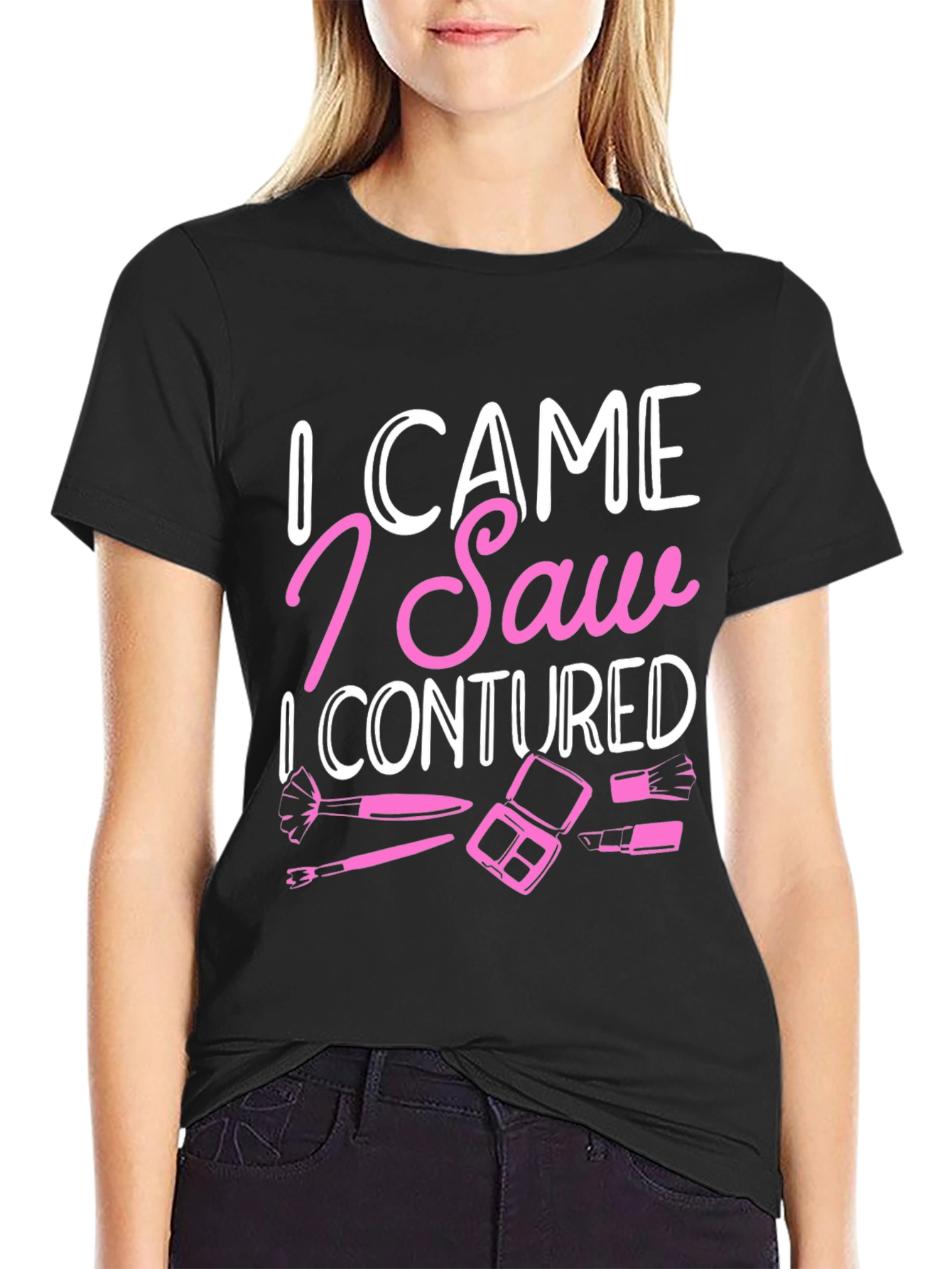 I Came I Saw I Contoured T-Shirt