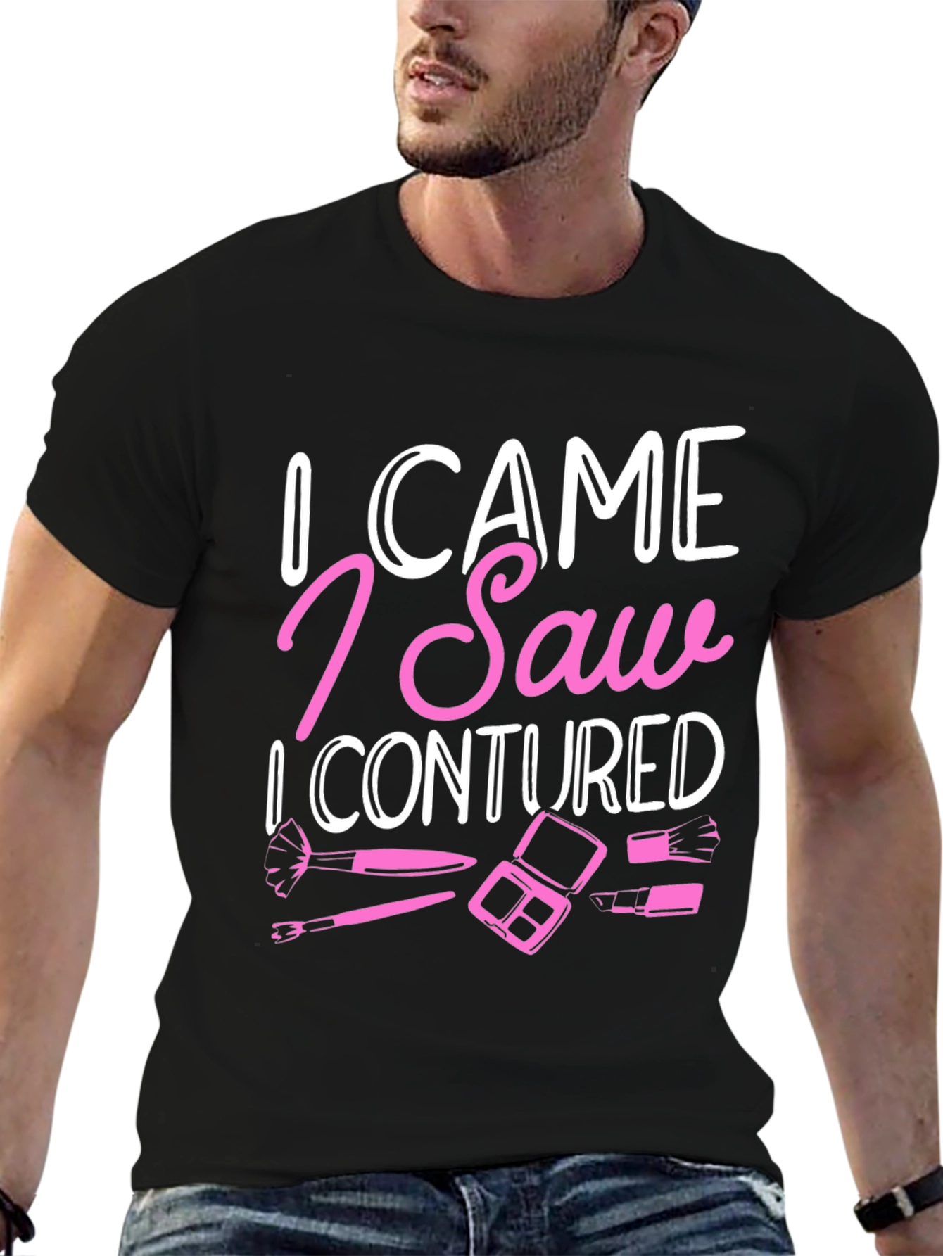 I Came I Saw I Contoured T-Shirt