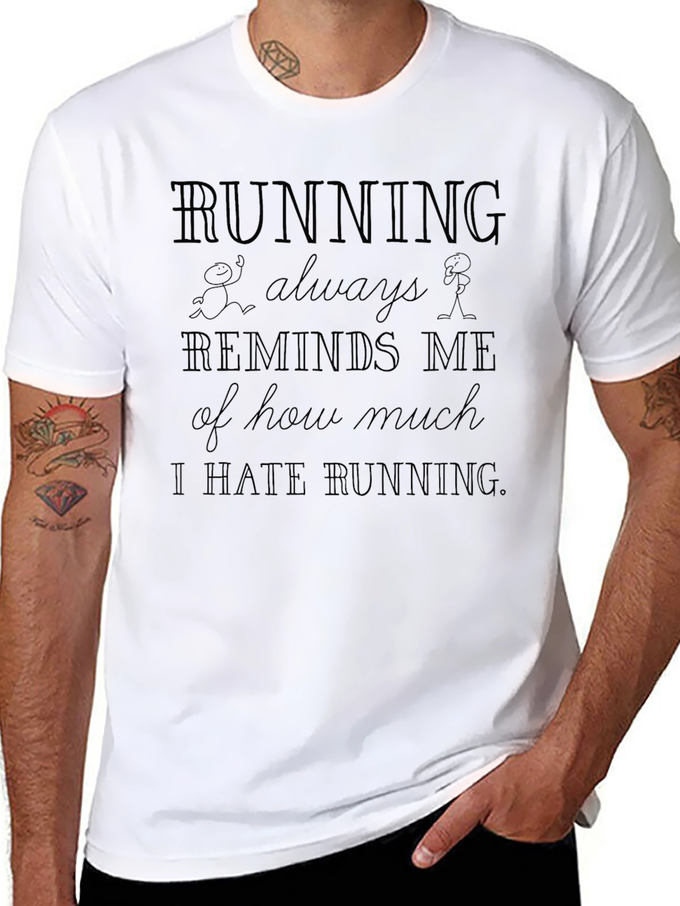 Funny Running Hater T-Shirt