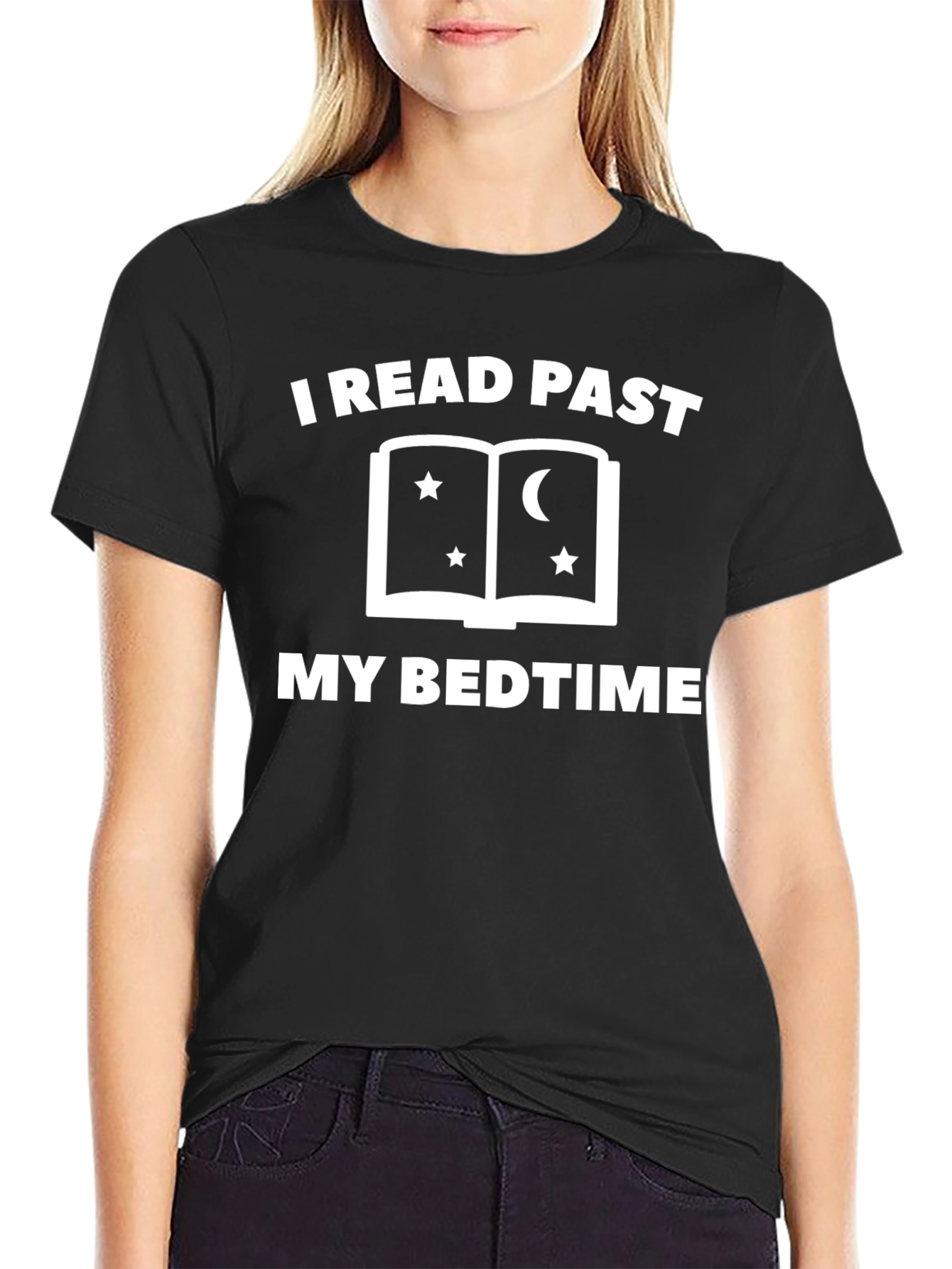 I Read Past My Bedtime Graphic Tee
