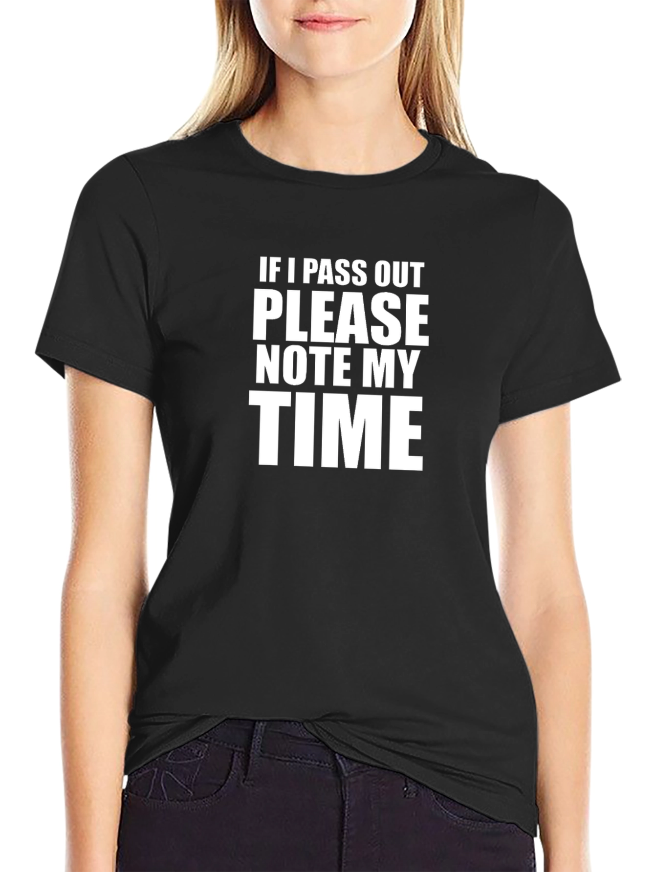 Funny Note My Time Graphic T-Shirt