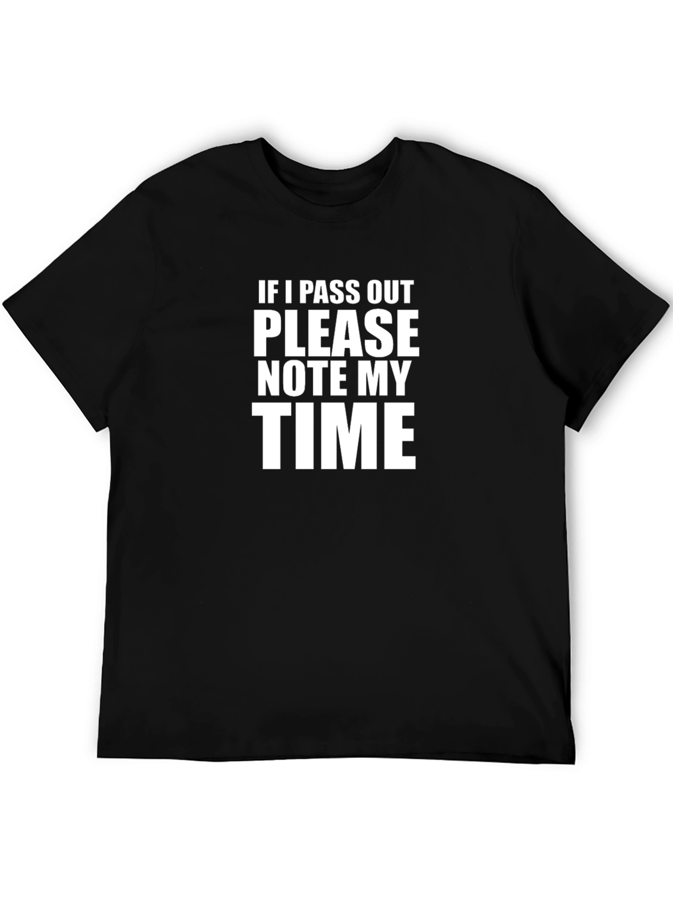 Funny Note My Time Graphic T-Shirt
