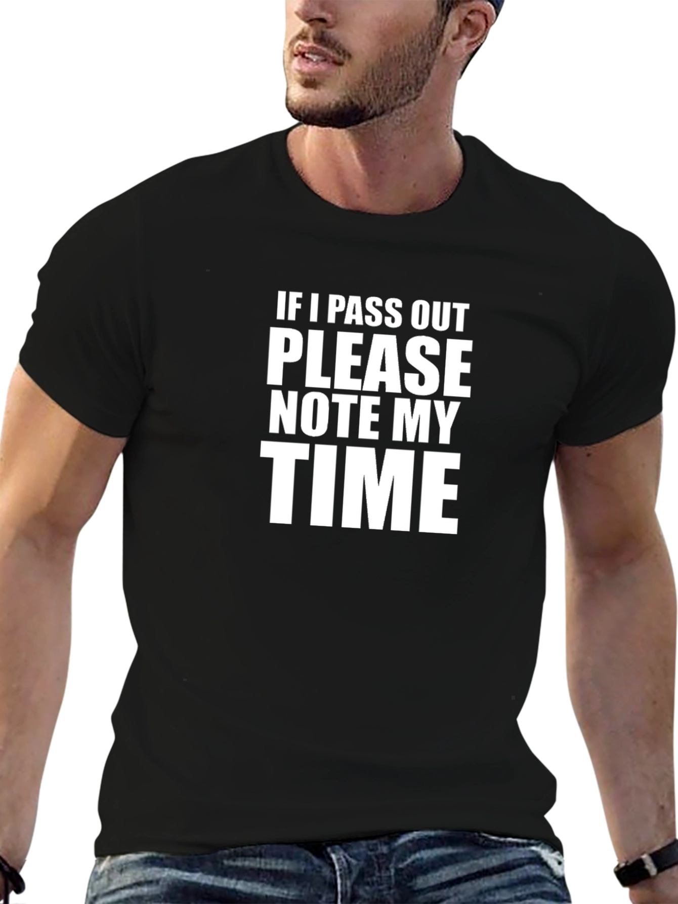 Funny Note My Time Graphic T-Shirt