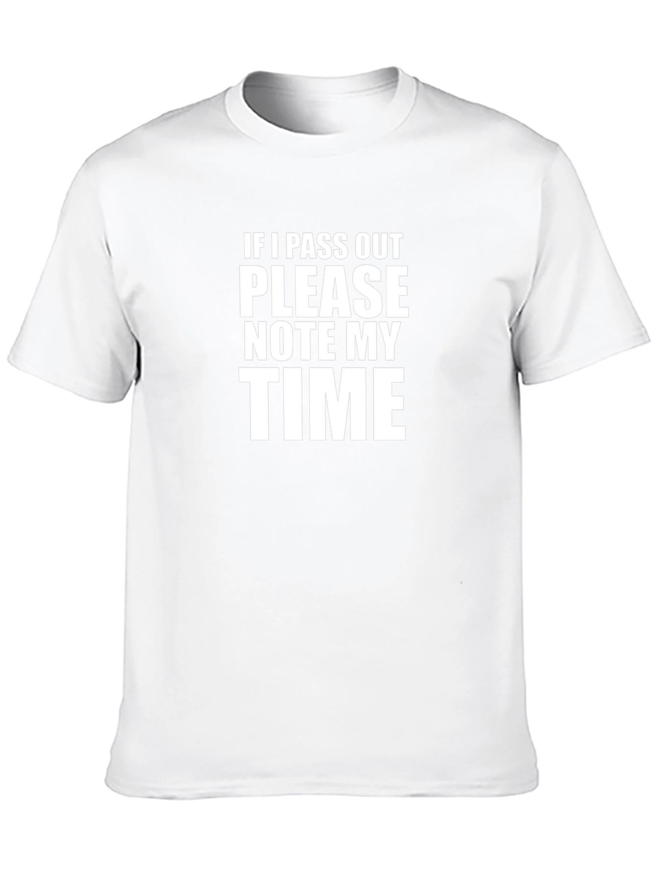 Funny Note My Time Graphic T-Shirt