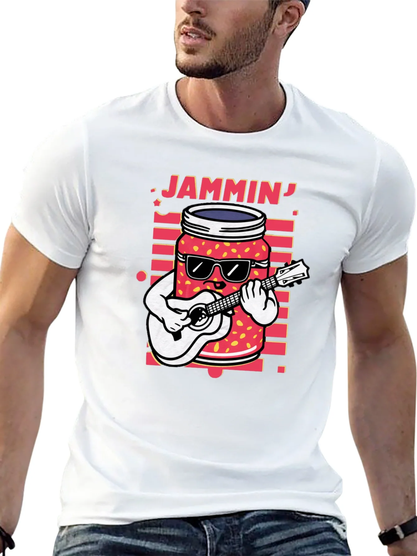 Jammin Jar T-Shirt - Cool Music Lover Tee