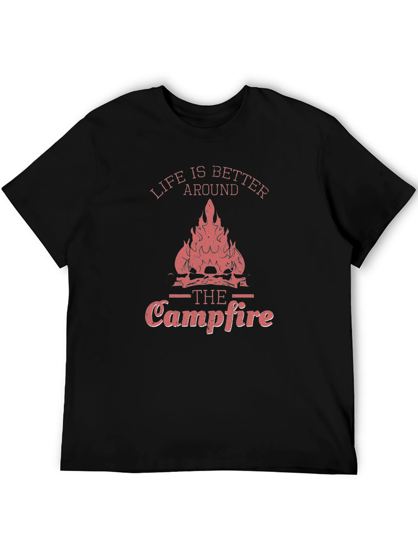 Life is Better Around the Campfire Graphic T-Shirt