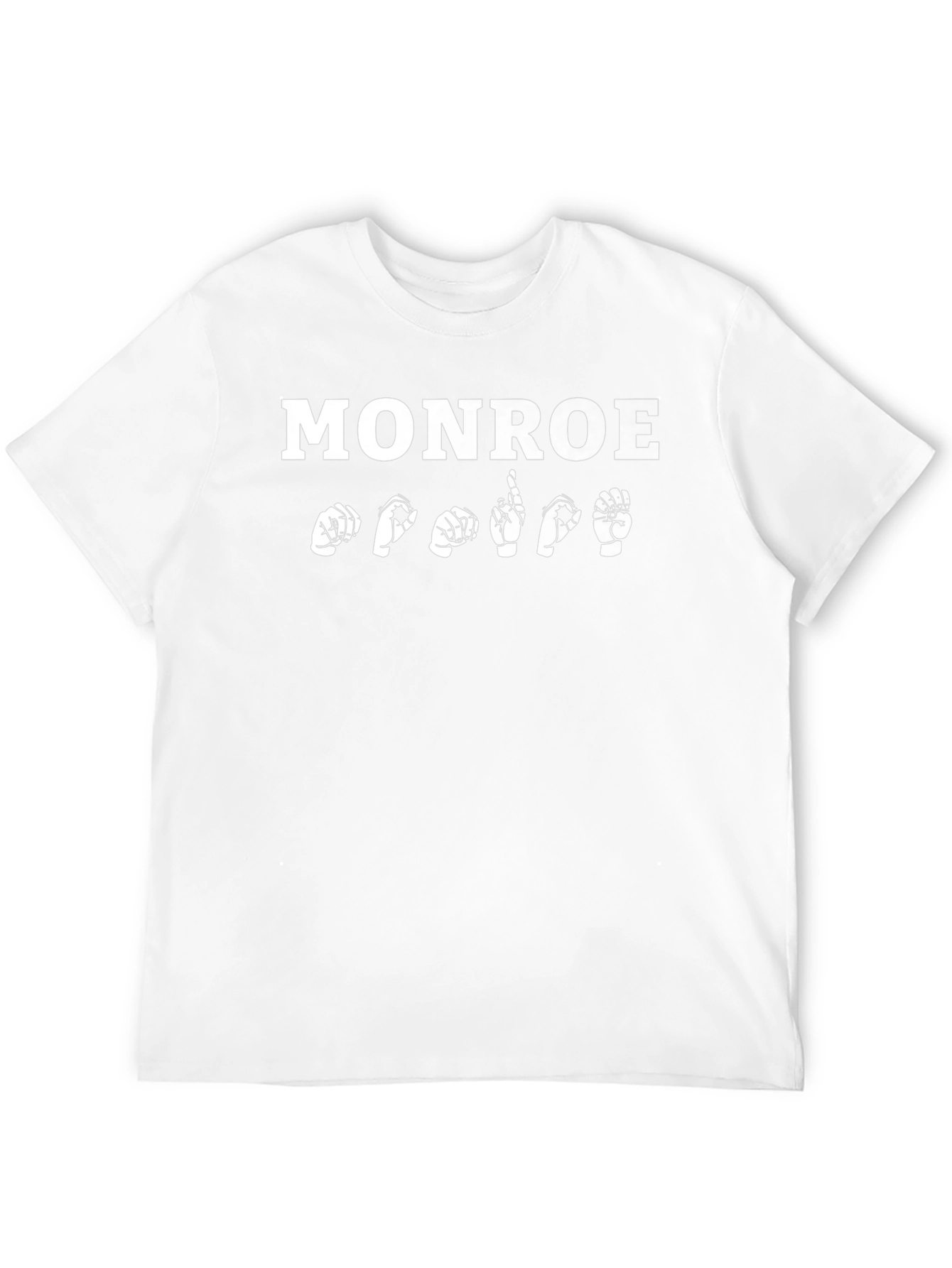 MONROE ASL Black T-Shirt