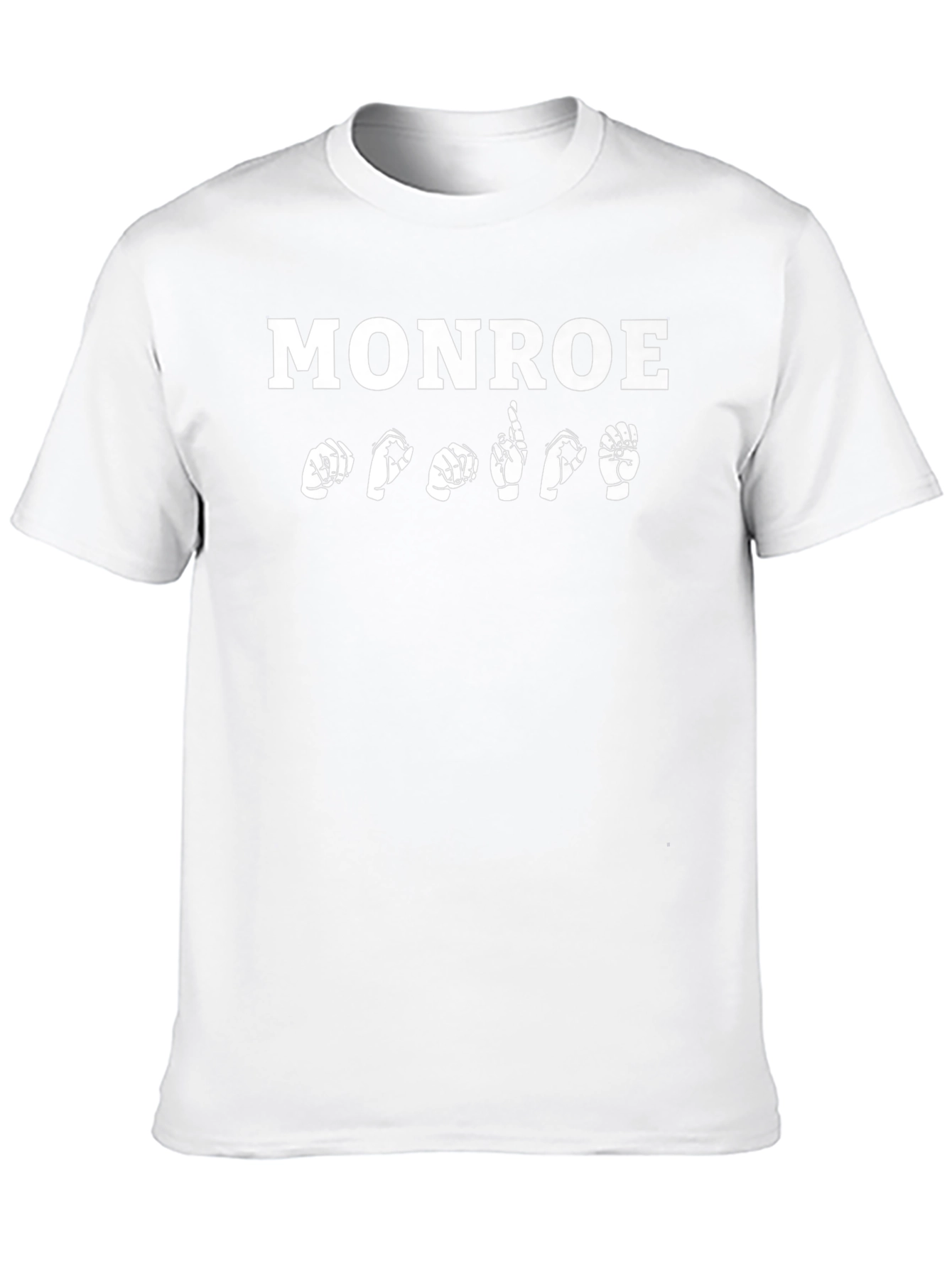 MONROE ASL Black T-Shirt