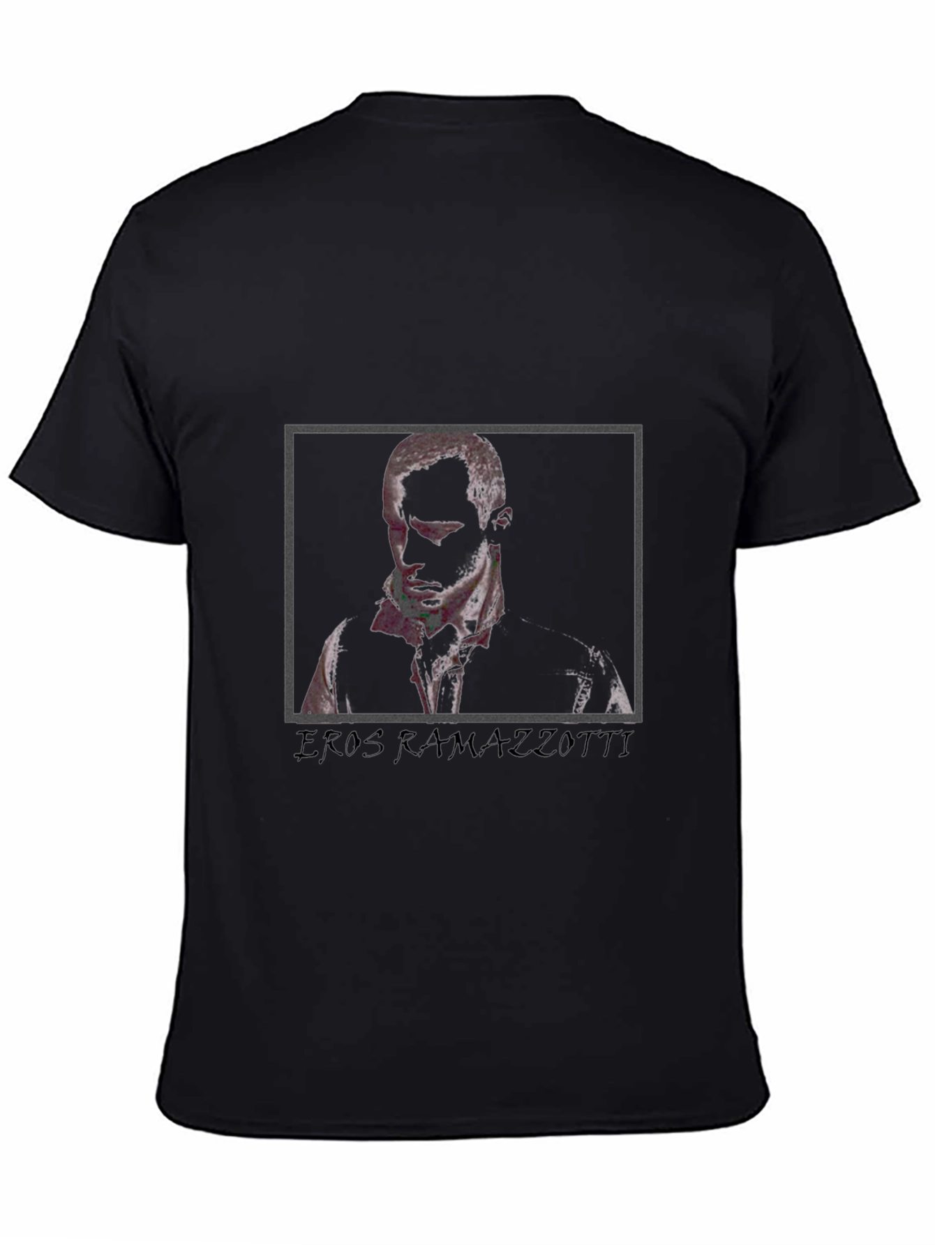 Black Graphic Print T-Shirt