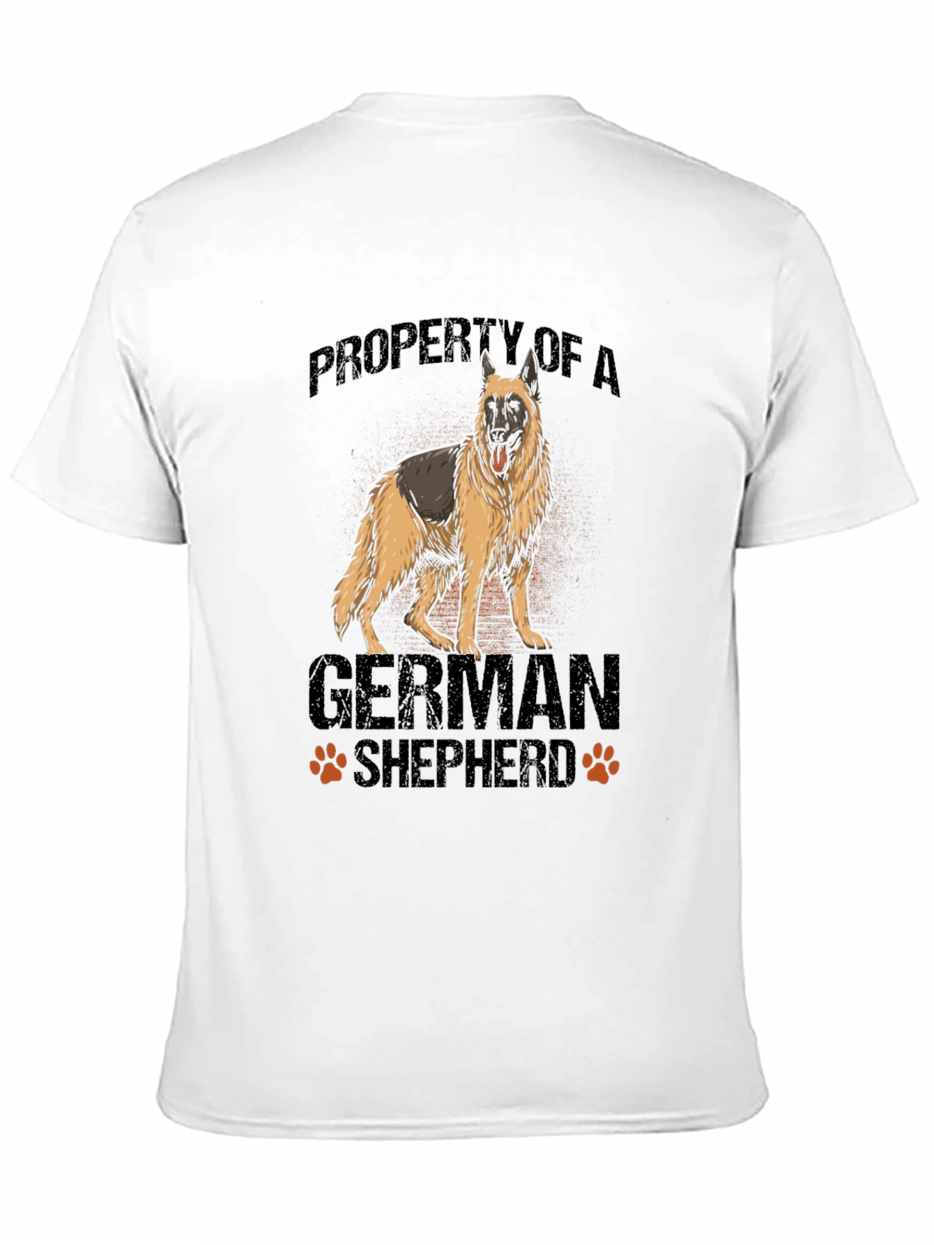 Property of a German Shepherd Black T-Shirt